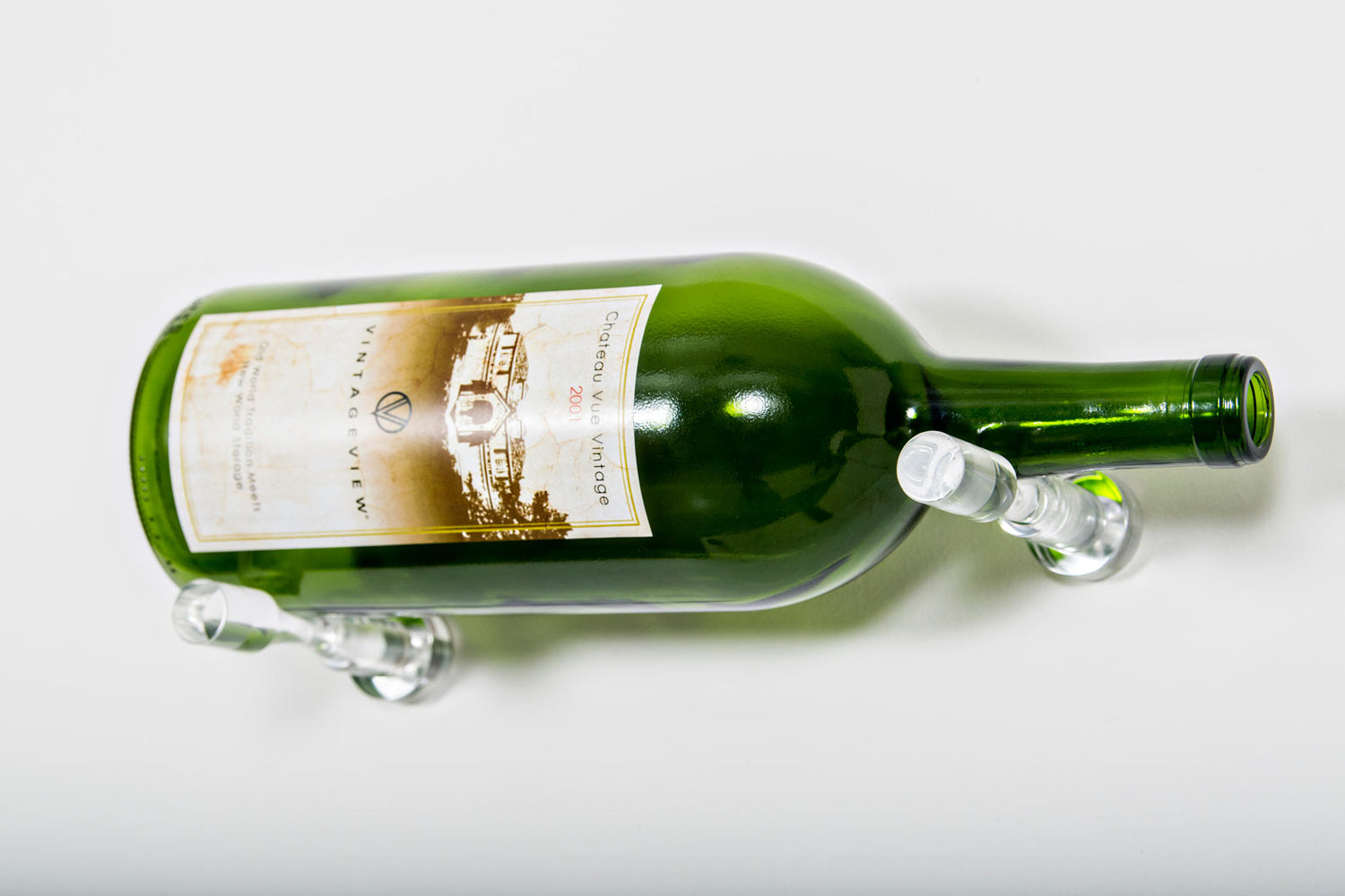 VintageView Vino Pins Magnum 1 Bottle Metal Wine Rack Peg