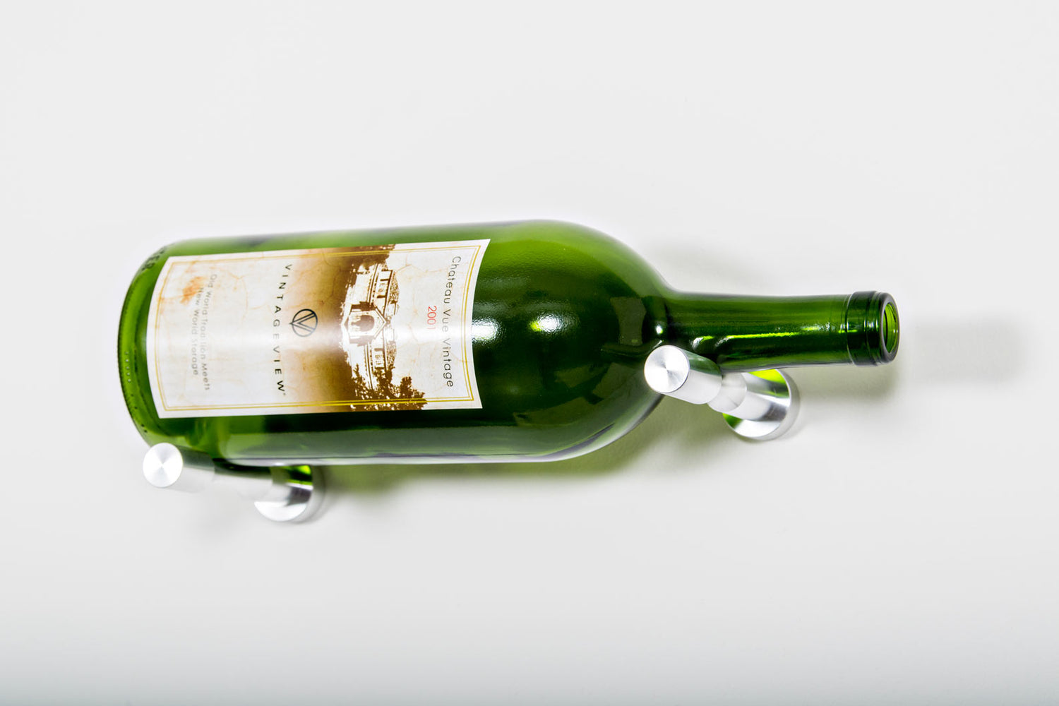 VintageView Vino Pins Magnum 1 Bottle Metal Wine Rack Peg