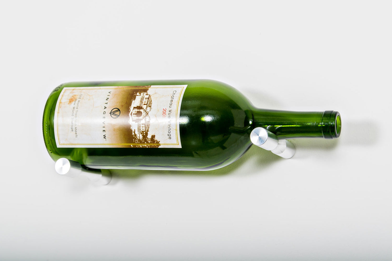 VintageView Vino Pins Magnum 1 Bottle Metal Wine Rack Peg