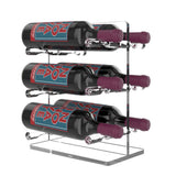 VintageView Vino Series Mini (metal and acrylic table top wine rack)