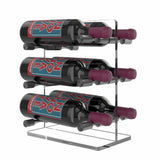 VintageView Vino Series Mini (metal and acrylic table top wine rack)