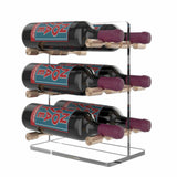 VintageView Vino Series Mini (metal and acrylic table top wine rack)