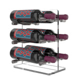 VintageView Vino Series Mini (metal and acrylic table top wine rack)