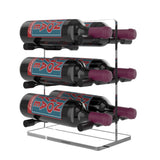 VintageView Vino Series Mini (metal and acrylic table top wine rack)
