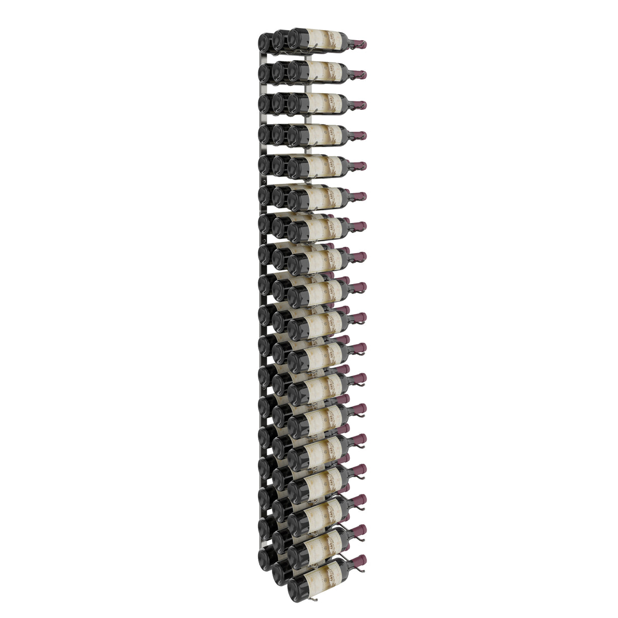 VintageView Wall Wine Rack Kit 6' (18 to 54 bottles)