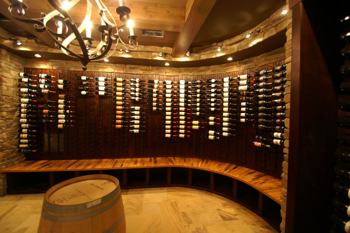 VintageView Wall Wine Rack Kit 6' (18 to 54 bottles)