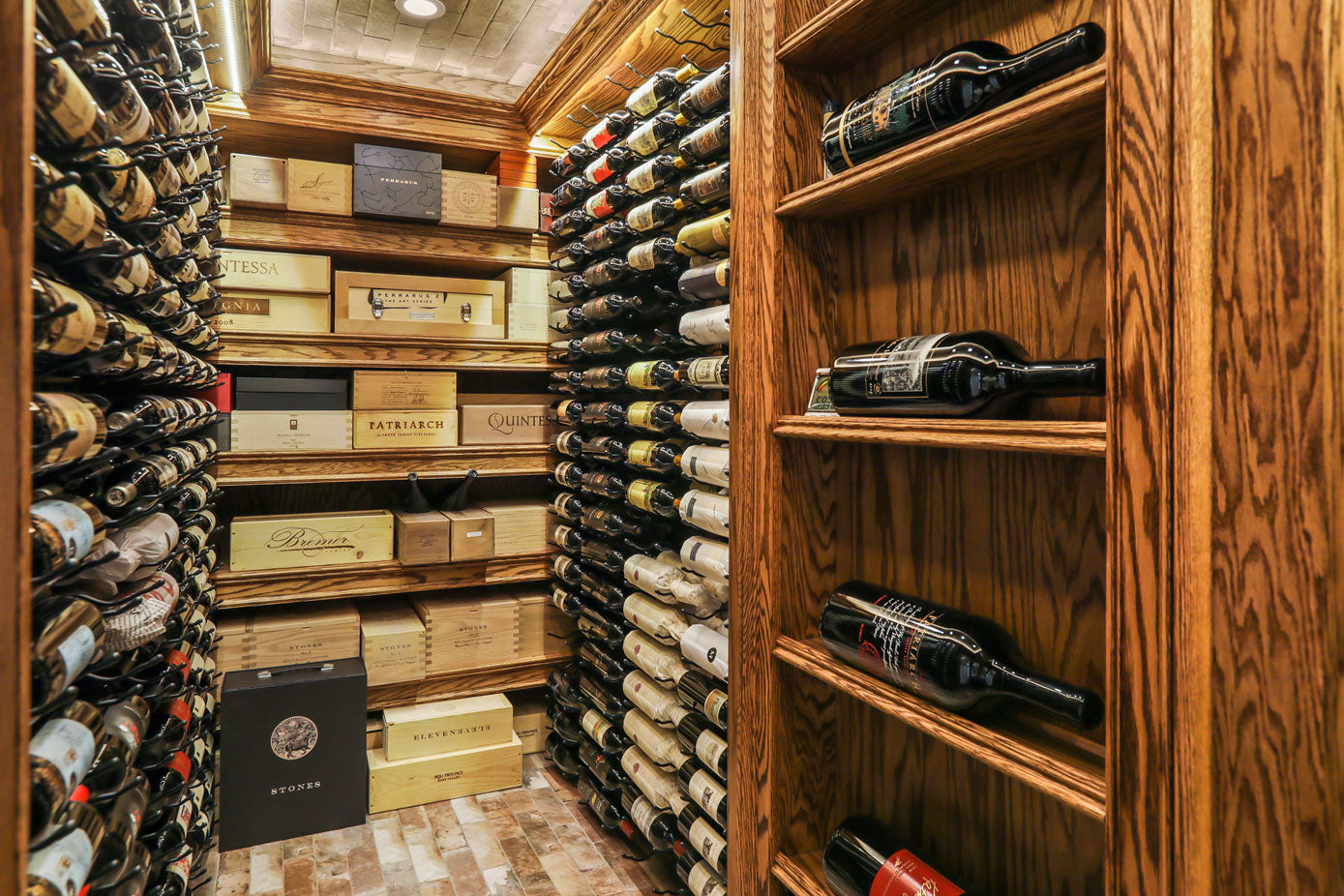 VintageView Wall Wine Racks 2' (6 to 18 bottles)