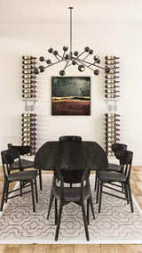 VintageView Wine Glass and Bottle Racking Kit (45 bottles, 6 Stems)