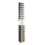 VintageView Wine Glass and Bottle Racking Kit (45 bottles, 6 Stems)