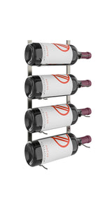 VintageView Big Bottle Wine Rack  (4 Bottles)