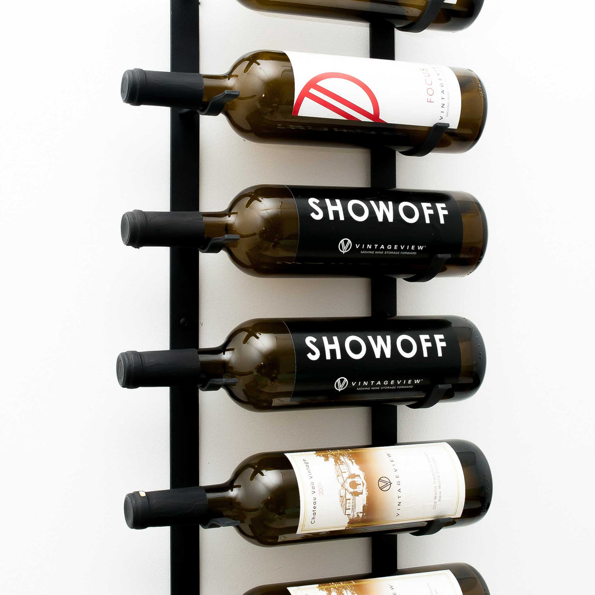 VintageView Le Rustique Wall Wine Rack 6 bottles WineCellarHQ