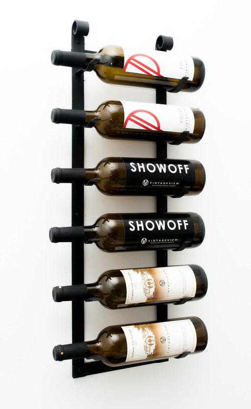 VintageView Le Rustique Wall Wine Rack (6 bottles)