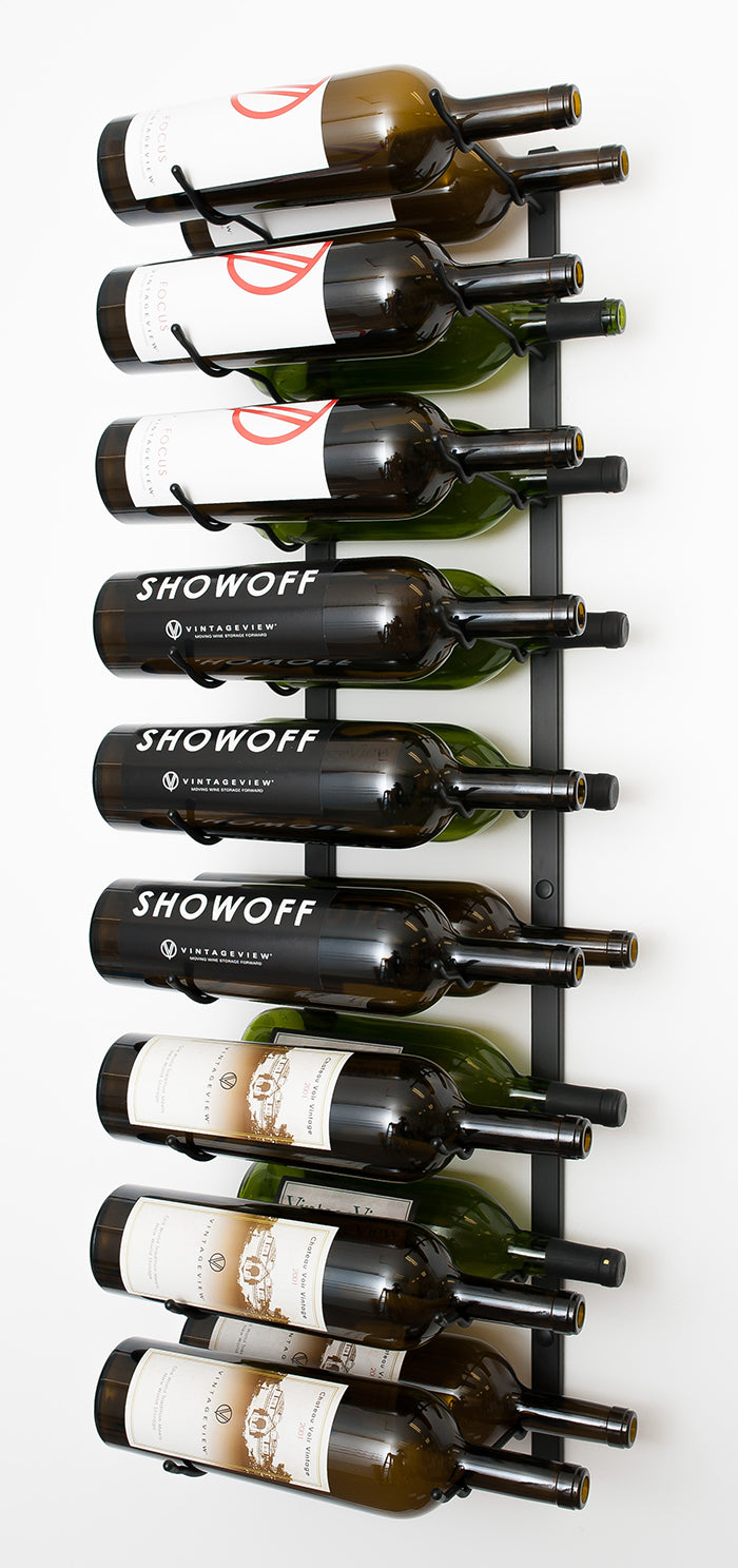 VintageView Magnum/Champagne Wine Rack  (9 to 18 bottles)