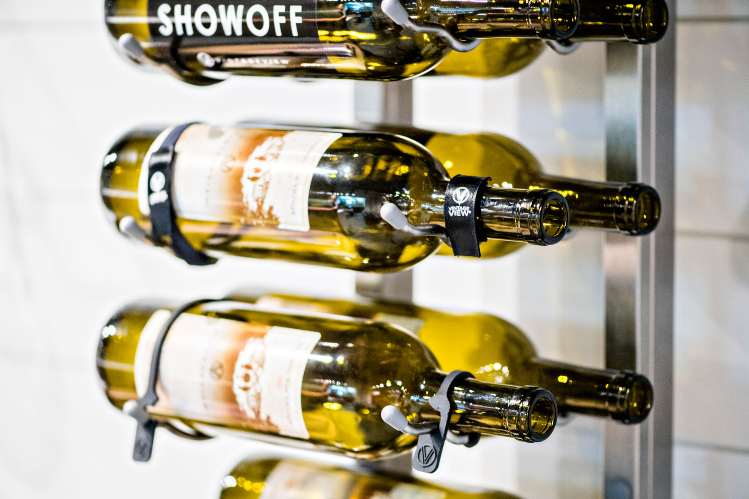 VintageView Universal Wine Bottle Retention Straps