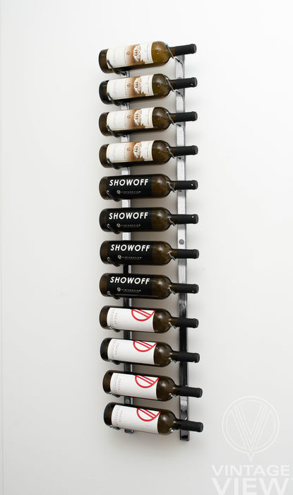VintageView Wall Wine Racks 4' (12 to 36 bottles)