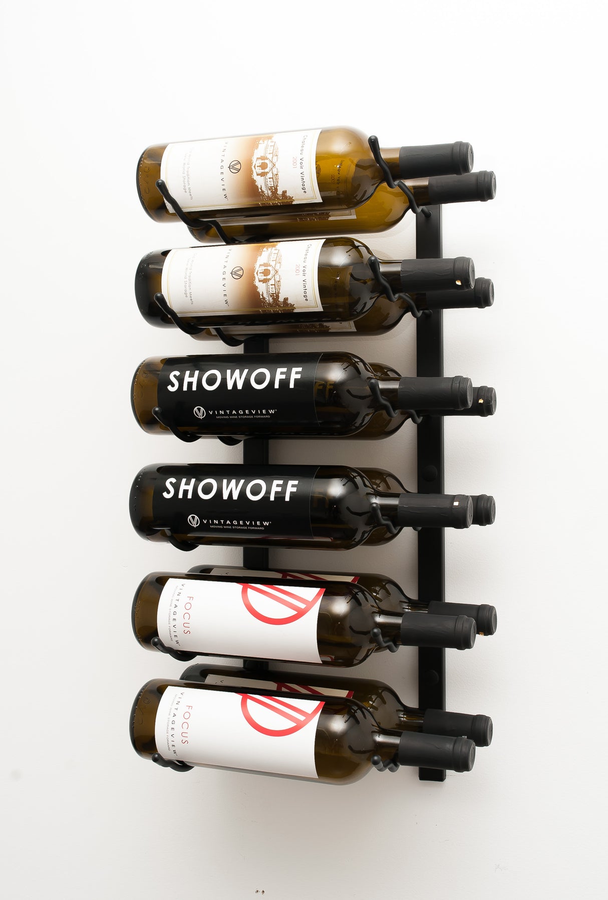 VintageView Wall Wine Racks 2' (6 to 18 bottles)