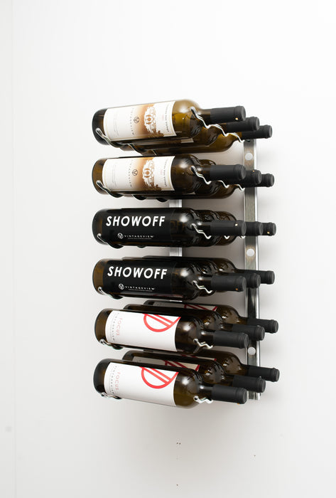 VintageView Wall Wine Racks 2' (6 to 18 bottles)