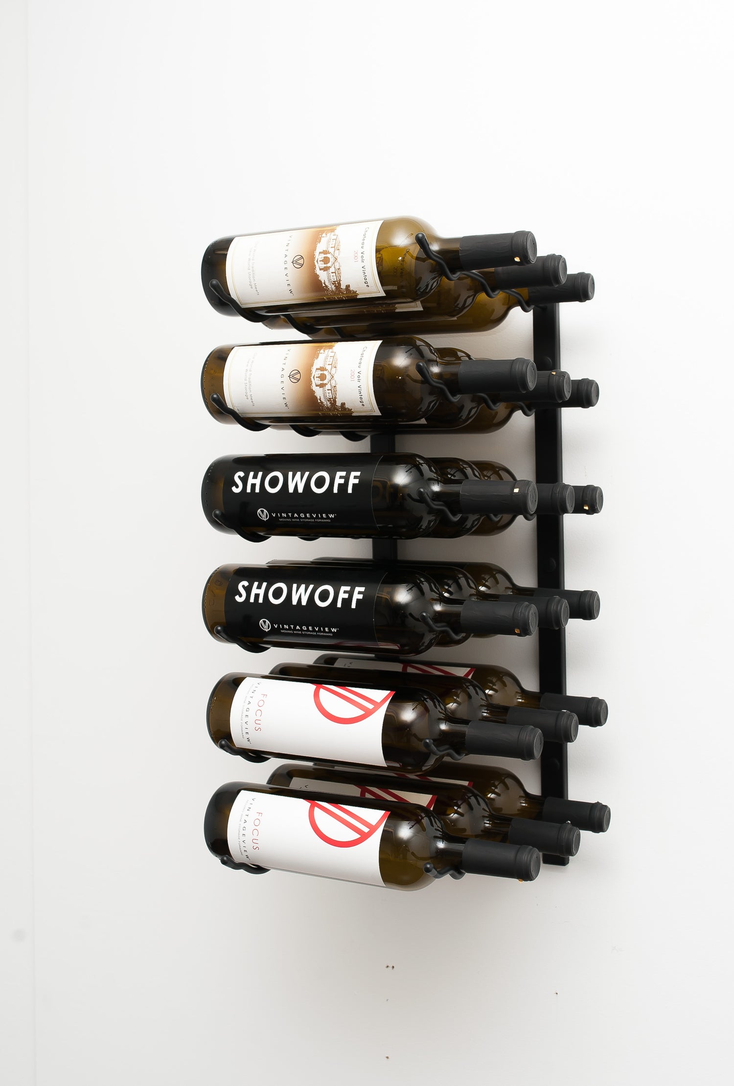 VintageView Wall Wine Racks 2' (6 to 18 bottles)