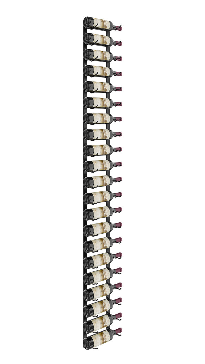VintageView Wall Wine Rack Kit 7' (21 to 63 bottles)