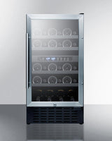 Summit 18" Dual Zone Built In Undercounter Wine Cooler SWC182Z