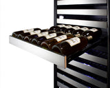 Summit 24" Wide Dual-Zone Wine Cellar SWCP2116