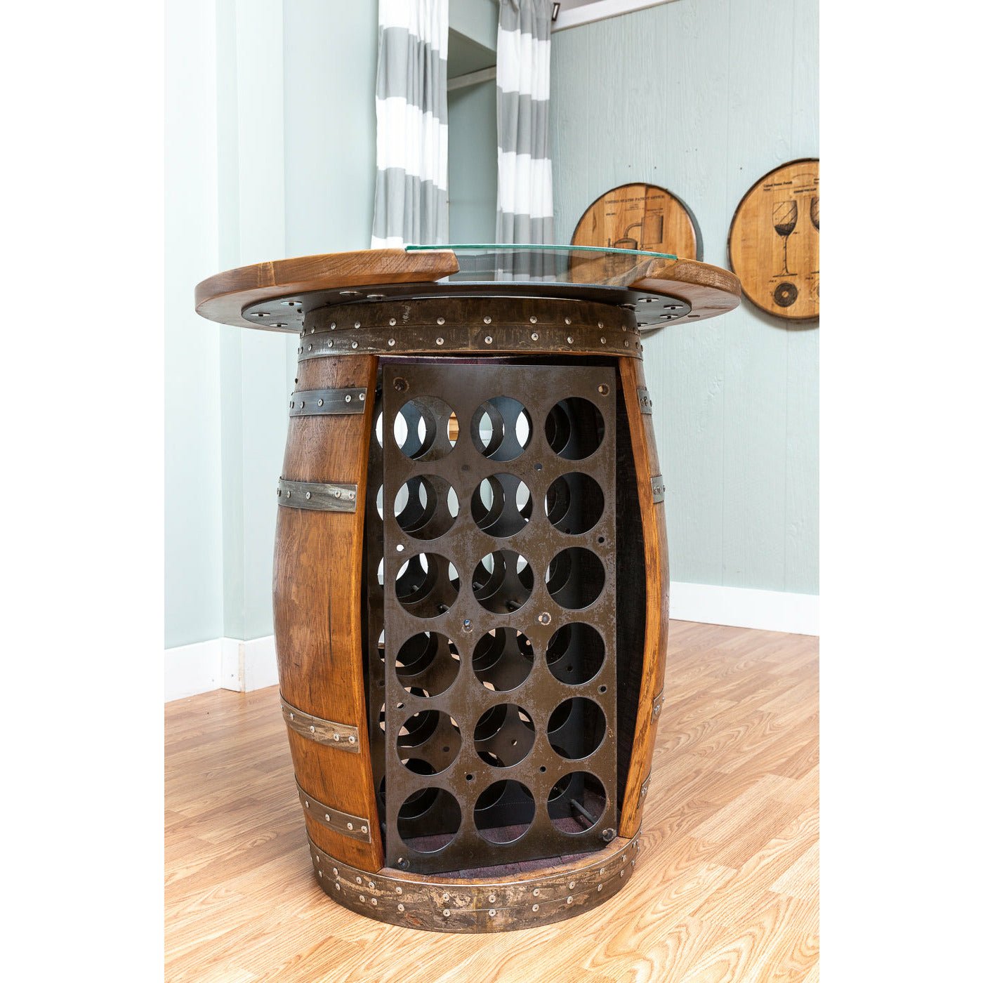 Wine cabinet table hot sale