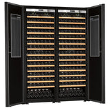 Transtherm Double Ermitage Solid Black Full Shelf