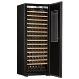 Transtherm Wine Coolers Ermitage Solid Black Full Shelf