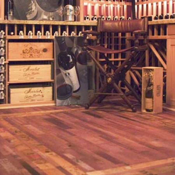 Vinostor Vintage Wine Barrel Infusion Flooring WineCellarHQ